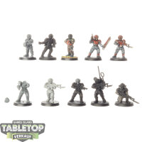 Astra Militarum - 10 x Cadian Shock Troops klassisch -...
