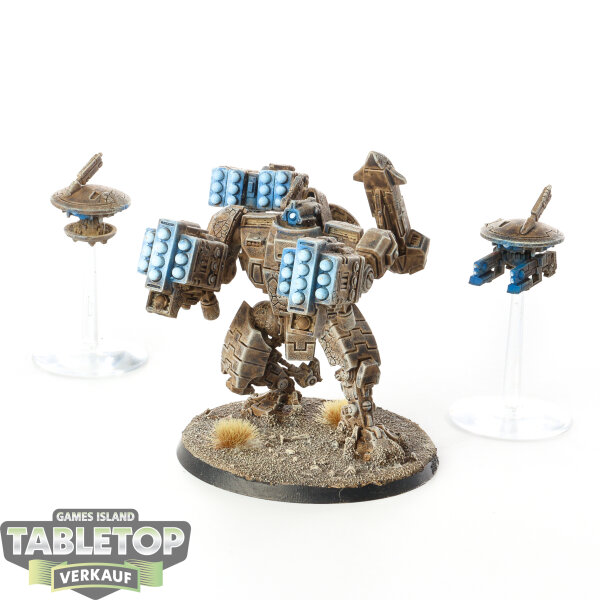 Tau Empire - XV88 Broadside Battlesuit - bemalt