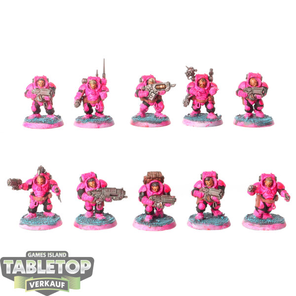 Leagues of Votann - 10 x Hearthkyn Warriors - bemalt