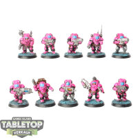 Leagues of Votann - 10 x Hearthkyn Warriors - bemalt