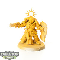 Space Marines - Lieutenant with Storm Shield - teilweise...