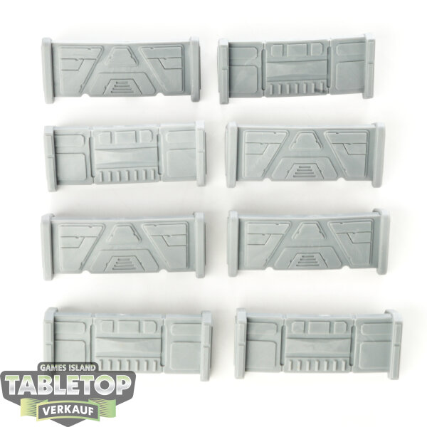 Star Wars: Legion - 8 Barricades - unbemalt