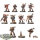 Chaos Space Marines - 10 Chaos Space Marines - bemalt