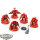 Blood Angels - 5 x Blood Angels Terminator Assault Squad - grundiert
