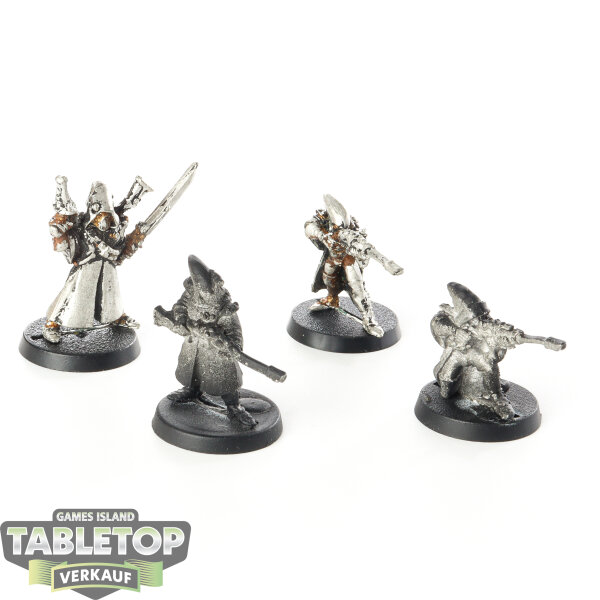 Aeldari - 4 x Eldar Rangers klassisch - teilweise bemalt