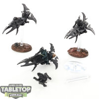 Drukhari - 3 x Reavers - teilweise bemalt