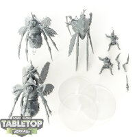 Maggotkin of Nurgle - 3 x Plague Drones - unbemalt