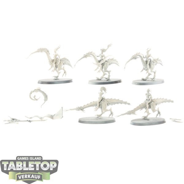 Hedonites of Slaanesh - 5 x Seekers of Slaanesh - teilweise bemalt
