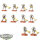 Necrons - 10 Necron Warriors - bemalt