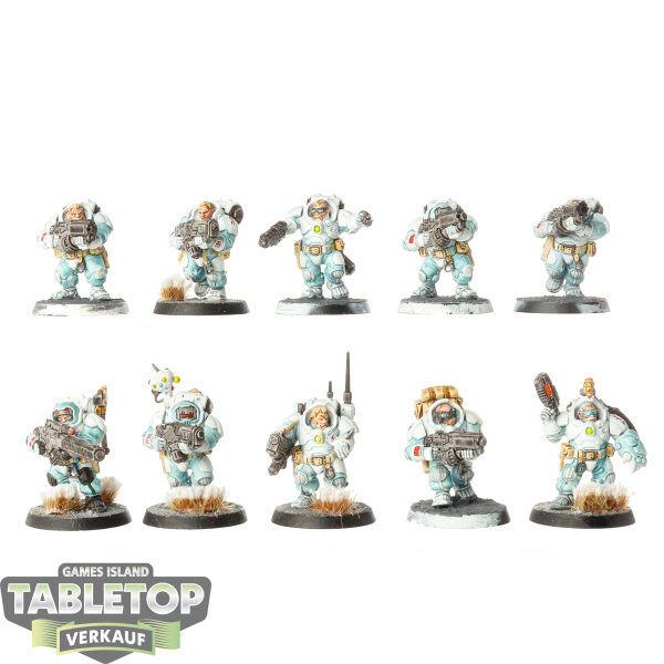 Leagues of Votann - 10x Hearthkyn Warriors - bemalt