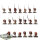 Skaven - 20x Clanrats klassisch - teilweise bemalt