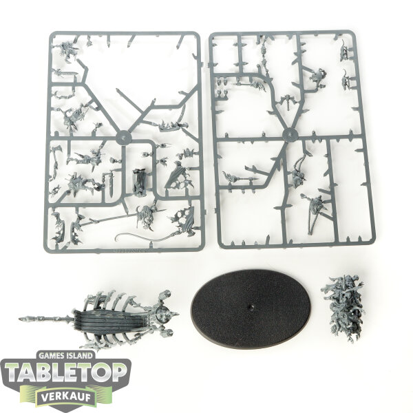 Soulblight Gravelords - Corpse Cart - teilweise gebaut