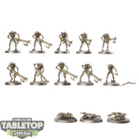 Necrons - 10x Necron Warriors - bemalt