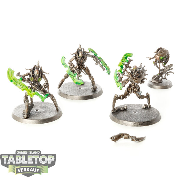 Necrons - 3x Skorpekh Destroyers - bemalt