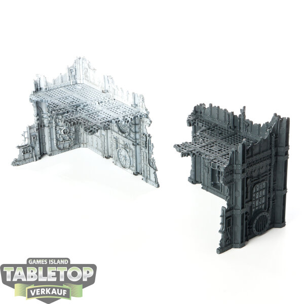 Gelände - Warhammer 40k - Sub-cloister and Storage Fane - teilweise bemalt