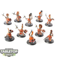 Fyreslayers - 10 Vulkite Berzerkers - bemalt