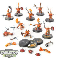 Fyreslayers - 10 Vulkite Berzerkers - bemalt