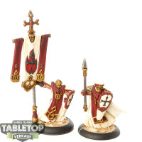 Protectorate of Menoth - Temple Flameguard Officer &...