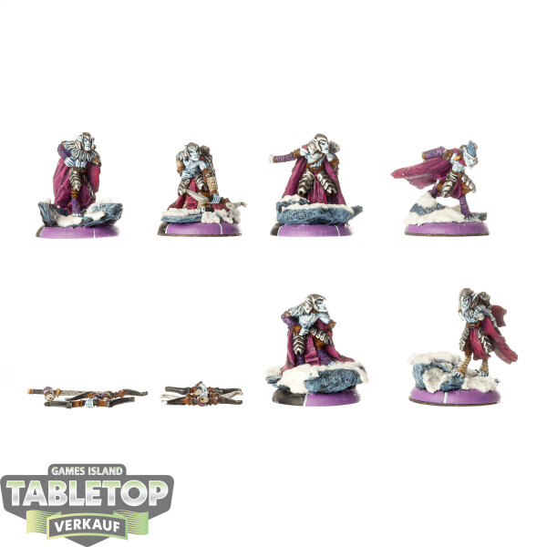 Legion of Everblight - 6 x Blighted Nyss Striders - bemalt