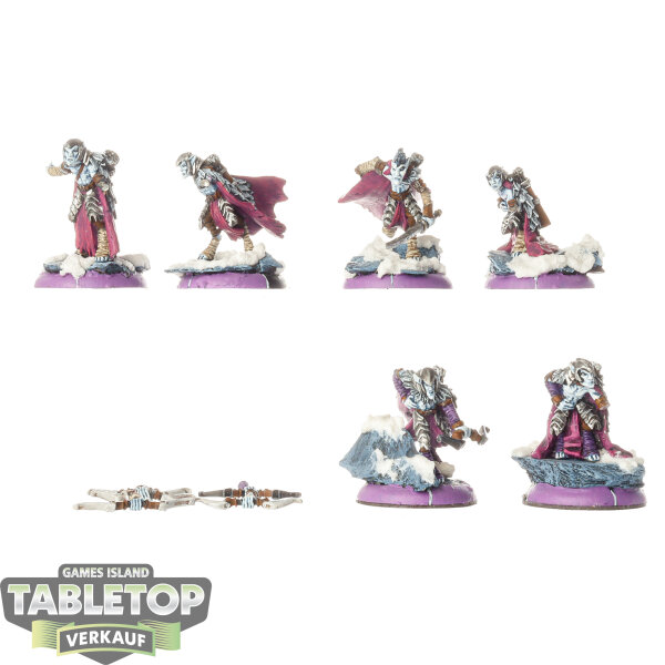 Legion of Everblight - 6 x Blighted Nyss Striders - bemalt