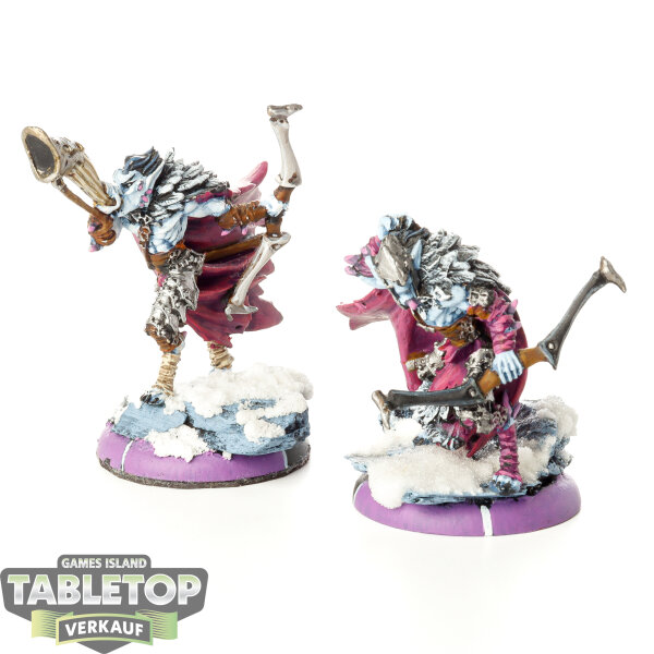 Legion of Everblight - Strider Officer & Musician - bemalt