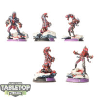 Legion of Everblight - 5 x Incubi - bemalt