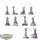 Legion of Everblight - 10 x Blighted Nyss Legionnaires - bemalt