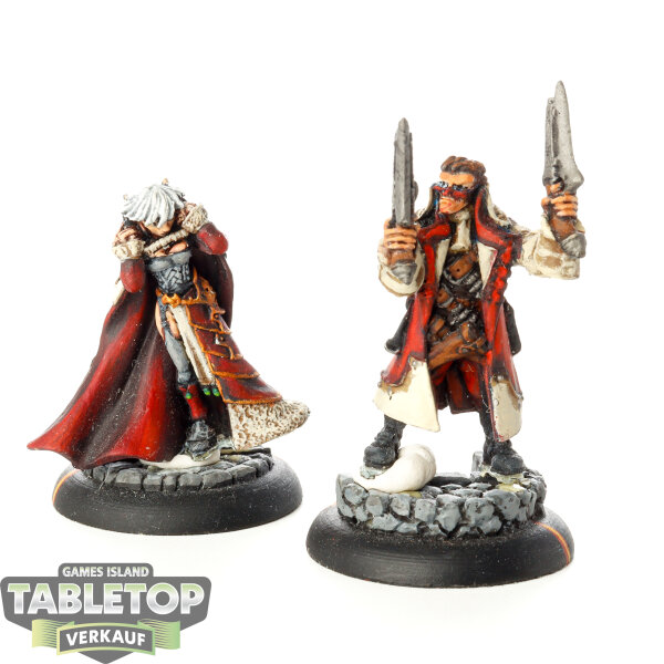 Mercenaries - Lady Aiyana & Master Holt - bemalt