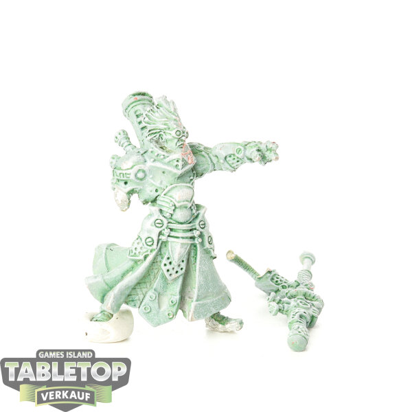 Cygnar - Commander Adept Nemo - teilweise bemalt