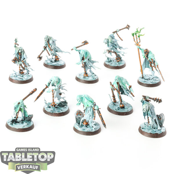 Nighthaunt - 10 Chainrasp Hordes - bemalt