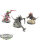 Tyraniden - 3 Tyranid Warriors - teilweise bemalt