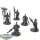 Adeptus Custodes - 5x Custodian Wardens - teilweise bemalt