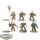 Chaos Space Marines - 6x Chaos Terminator Squad klassisch - bemalt
