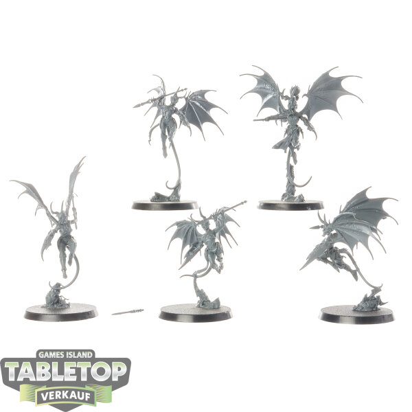 Daughters of Khaine - 5x Khinerai Heartrenders - unbemalt