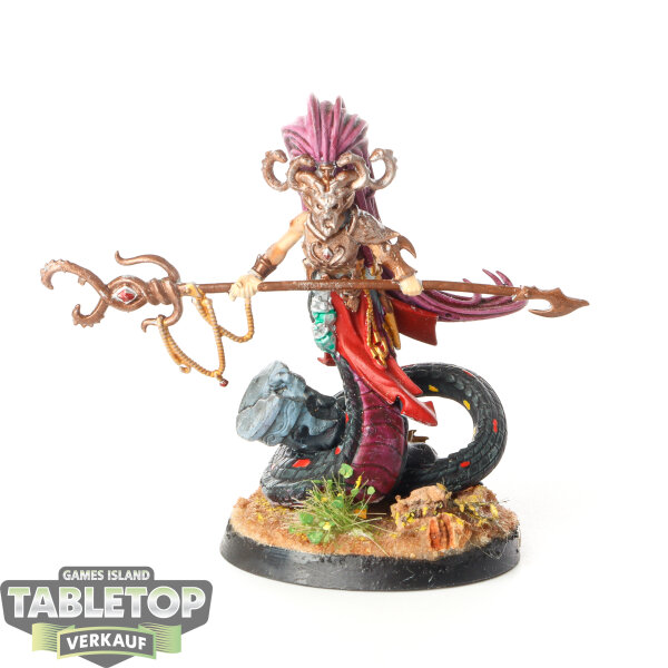 Daughters of Khaine - Melusai Ironscale - bemalt
