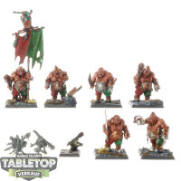Ogor Mawtribes - 6 x Ogor Gluttons - bemalt