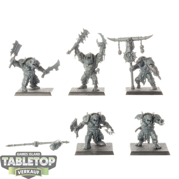 Orruk Warclans - 5 x Brutes - unbemalt