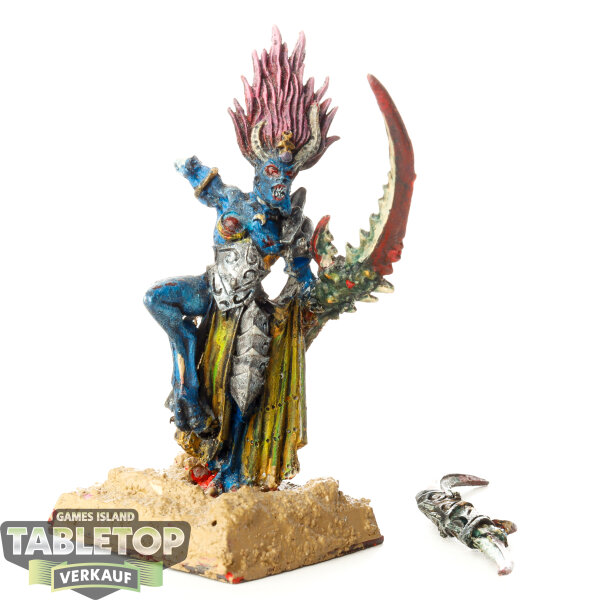 Hedonites of Slaanesh - Tranceweaver, Herald of Slaanesh - bemalt
