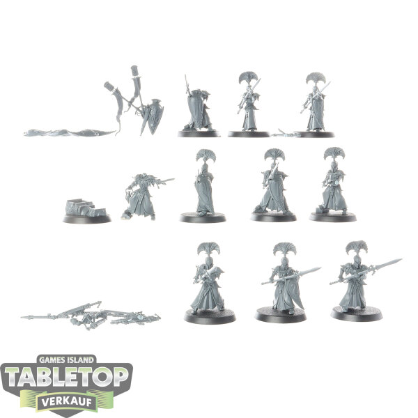 Lumineth Realm Lords - 10x Vanari Auralan Wardens - unbemalt