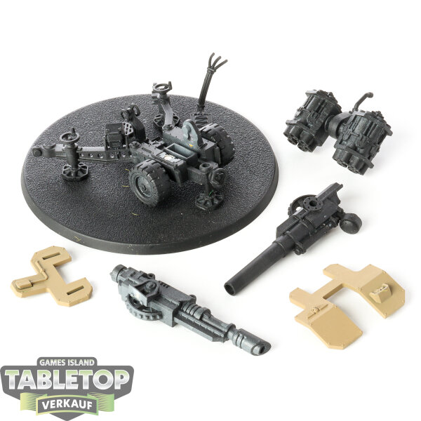 Astra Militarum - Artillery Team - grundiert