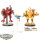 Tau Empire - 2x XV8 Crisis Battlesuits - klassisch - teilweise bemalt