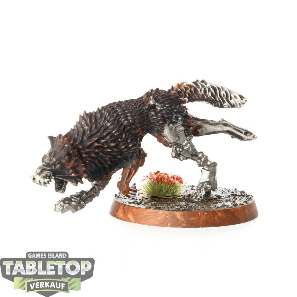 Space Wolves - Cyberwolf - bemalt