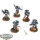 Space Wolves - 5 x Hounds of Morkai - bemalt