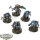 Space Wolves - 5 x Wolf Guard Terminators - bemalt