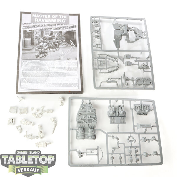 Dark Angels - Master of the Ravenwing - im Gussrahmen