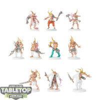 Death Guard - 10 x Poxwalkers - teilweise bemalt