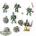 Dark Angels - 5 x Vanguard Veteran Squad - bemalt