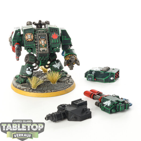 Dark Angels - Space Marine Dreadnought - bemalt
