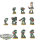 Dark Angels - 10 x Tactical Squad klassisch - bemalt