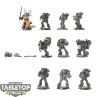 Dark Angels - 10 x Tactical Squad klassisch - teilweise...